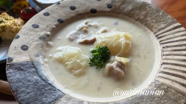 わたぐもカフェのランチのシチュー