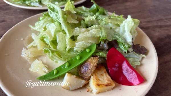 MADO table&flower サラダ 新玉ねぎと文旦ドレッシング