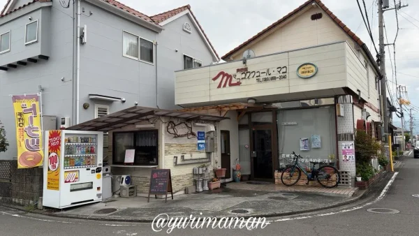 松山市古川 あいなんドーナツ 外観 美容室の一角にある店舗 - ゆりママんブログ 松山市古川 あいなんドーナツ 外観 美容室の一角にある店舗