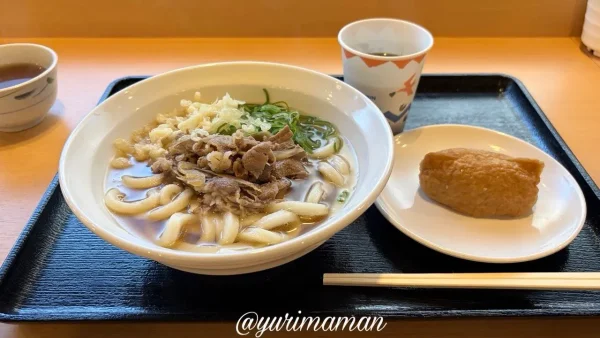 松山市 かめやうどん久米店 朝うどん 実食レビュー2