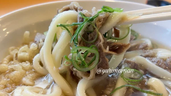 松山市 かめやうどん久米店 朝うどん 実食レビュー2