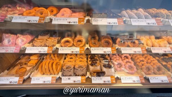 ミスドキッチンカーのドーナツメニュー ポンデリングや定番商品