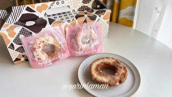 ミスタードーナツのドーナツ持ち帰りボックス2