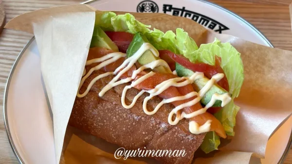 Abent Cafe 393 スモークサーモンサンド アボカド入りランチ