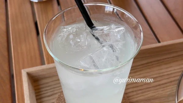 Abent Cafe 393 銀鏡ゆずソーダ 炭酸ドリンク 新居浜カフェ