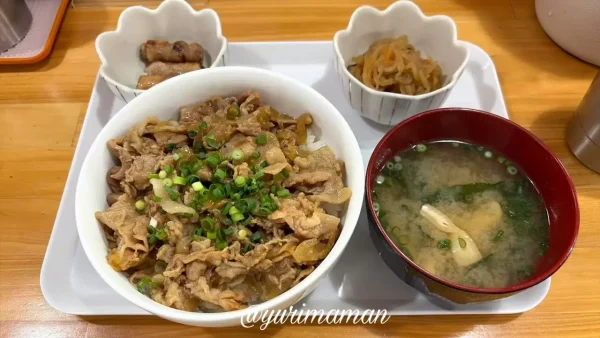 鉄板串焼こて 豚丼ランチ 1100円 ボリューム満点1