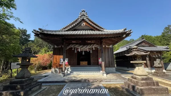 西条市丹原町 高知八幡神社の境内外観 - ゆりママんブログ 西条市丹原町 高知八幡神社の境内外観