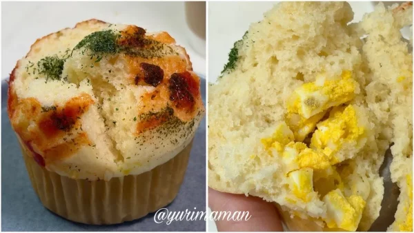 にゃんとピヨ たまごサラダ蒸しパン おかず系 蒸しパン