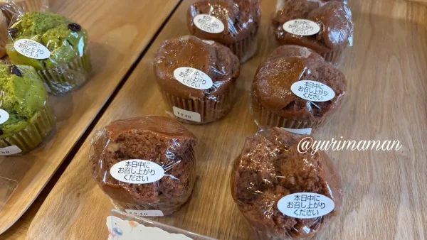 にゃんとピヨ 蒸しパン 種類 店内 陳列 四国中央市3