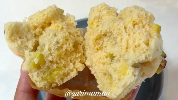 にゃんとピヨ さつまいも蒸しパン 実食レビュー 四国中央市2