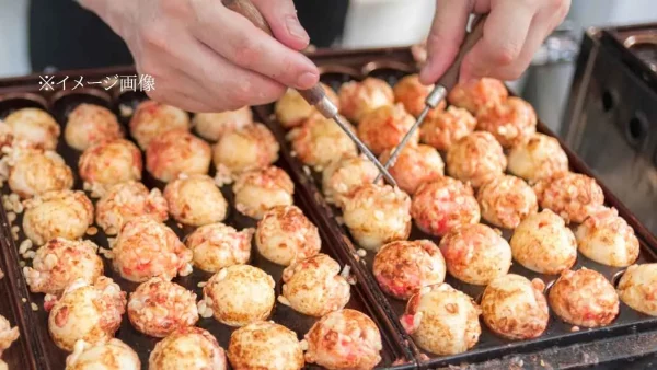 笑たこのイメージ画像（たこ焼き屋さん）