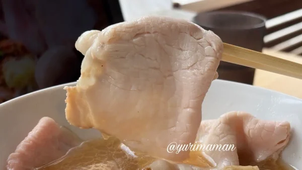 だし川うま吉のあっさりとしたチャーシュー