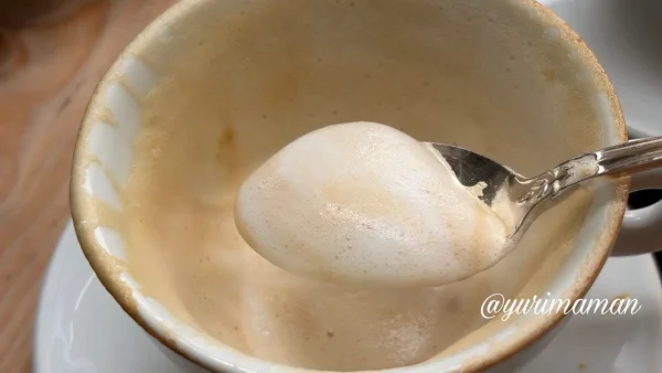 きめ細かいフォームが特徴のカプチーノ2 - ゆりママんブログ きめ細かいフォームが特徴のカプチーノ2