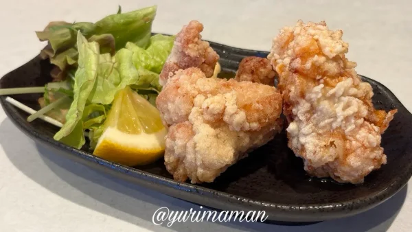 ホントのしあわせ新居浜店 唐揚げ サクサクでジューシーな一品