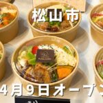 松山市柳井町のお弁当専門店NAGOMIの日替わり弁当が並ぶ様子