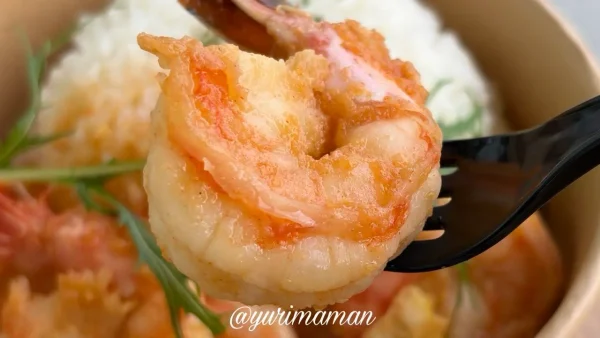 ぷりぷり食感のガーリックシュリンプを実食 - ゆりママんブログ ぷりぷり食感のガーリックシュリンプを実食