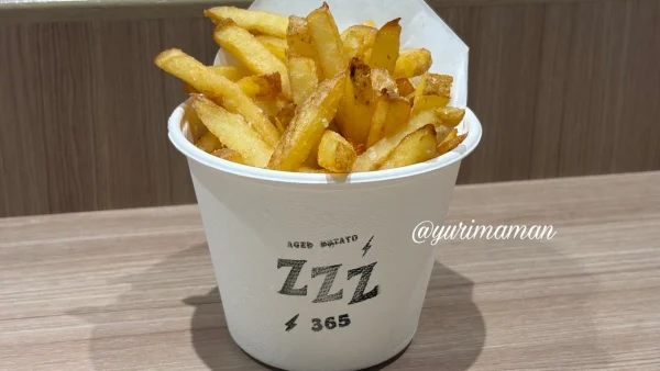 おめざグルメフェスタで購入したZZZ365の熟成フライドポテト1 - ゆりママんブログ おめざグルメフェスタで購入したZZZ365の熟成フライドポテト1