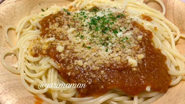 サイゼリヤ ミートソーススパゲッティ ランチ 実食
