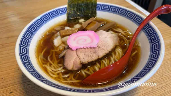 サムライノネイロの土日祝限定・朝ラーメン「追い煮干し中華そば」2