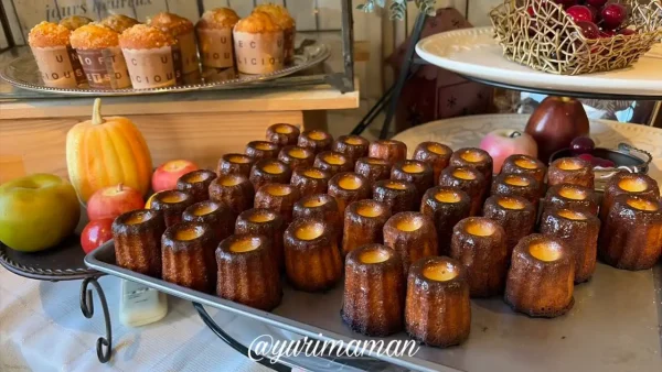 砥部町 お菓子屋ルポ カヌレ 硬め パリパリ食感1 - ゆりママんブログ 砥部町 お菓子屋ルポ カヌレ 硬め パリパリ食感1