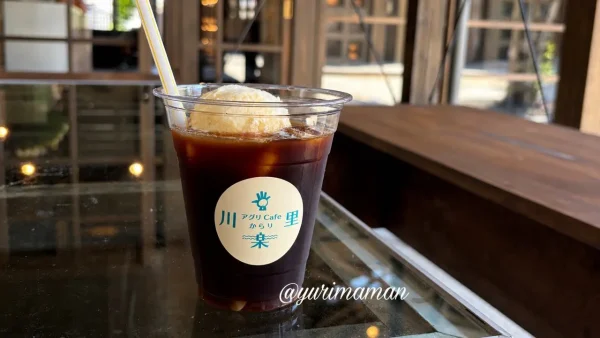 MORITEIでいただいたコーヒーフロート1