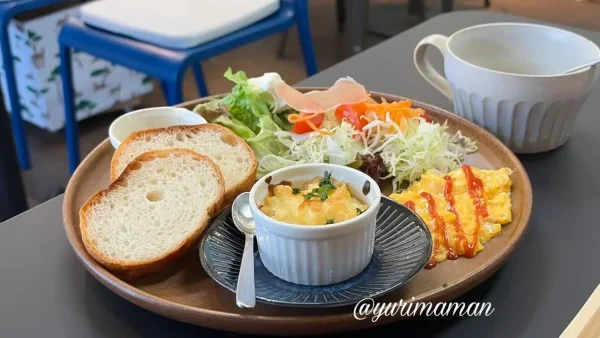宇和島市こんがりあんのパンランチプレート1