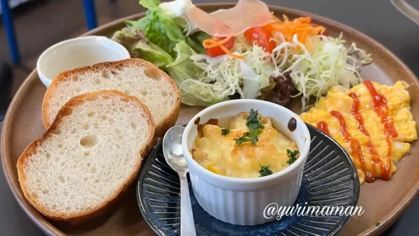 宇和島市こんがりあんのパンランチプレート2
