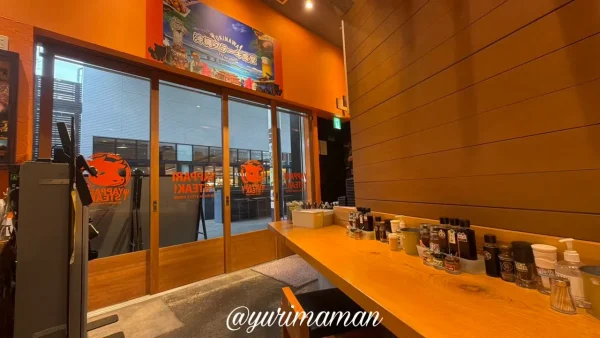 やっぱりステーキ 店内 カウンター席の様子