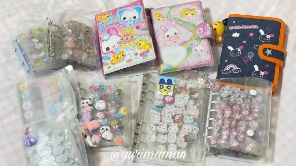 ボンボンドロップシールのコレクションとシール帳