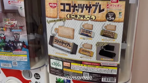 ココナッツサブレのミニチュアチャームガチャ - ゆりママんブログ ココナッツサブレのミニチュアチャームガチャ
