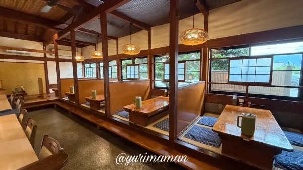 大黒屋北条店の座敷席
