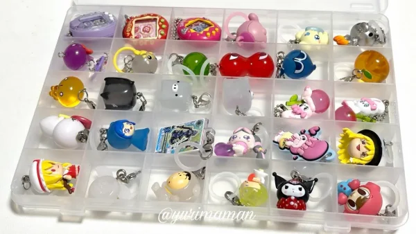 ケースに整理して収納しためじるしアクセサリーコレクション