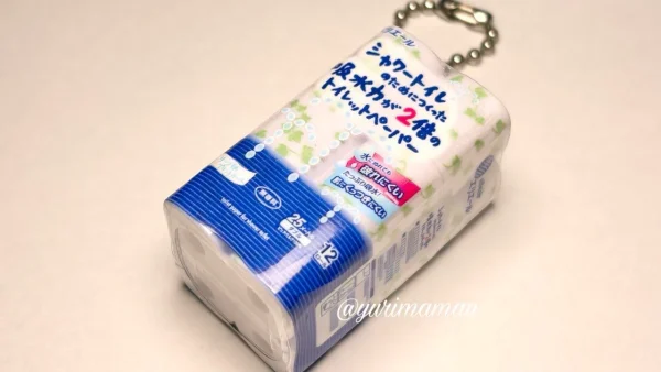 エリエールミニチュアチャーム2のトイレットペーパー - ゆりママんブログ エリエールミニチュアチャーム2のトイレットペーパー