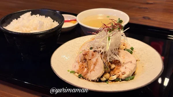 今治銀座チャイニーズポパイのよだれ鶏定食2 - ゆりママんブログ 今治銀座チャイニーズポパイのよだれ鶏定食2