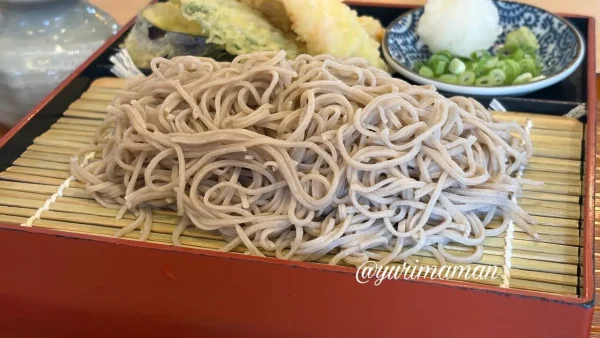 蕎屋すずの天もりそば2 - ゆりママんブログ 蕎屋すずの天もりそば2