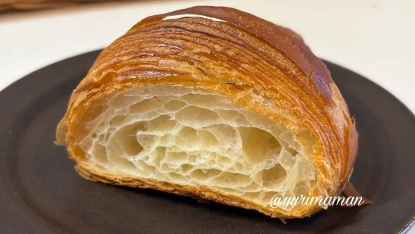 ポパンのクロワッサンの断面 - ゆりママんブログ ポパンのクロワッサンの断面