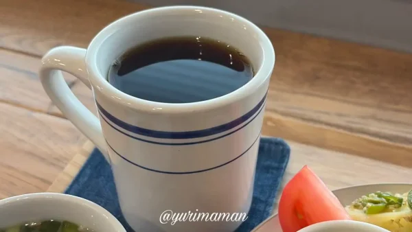 GreenHouse-19の食後のホットコーヒー