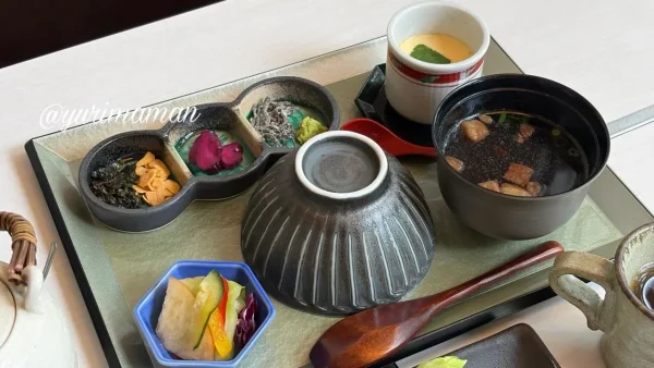 手毬肉づくし贅沢3種の前菜や茶碗蒸しのセット