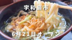 宇和島市保田のうどん処 麺楽で食べたセルフうどん
