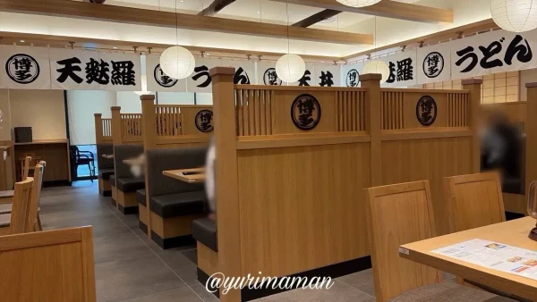 博多天麩羅 あげてんや イオンモール今治新都市店の店内 - ゆりママんブログ 博多天麩羅 あげてんや イオンモール今治新都市店の店内