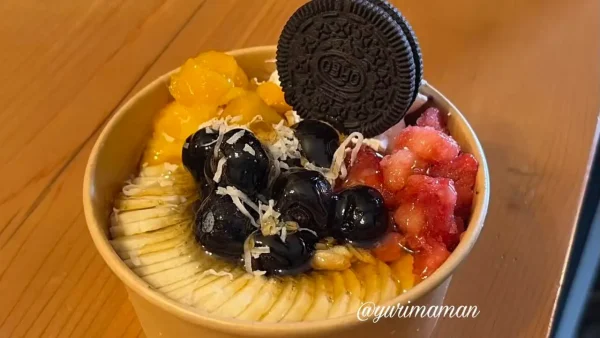 Cafe enn.のフルーツアサイーボウル1