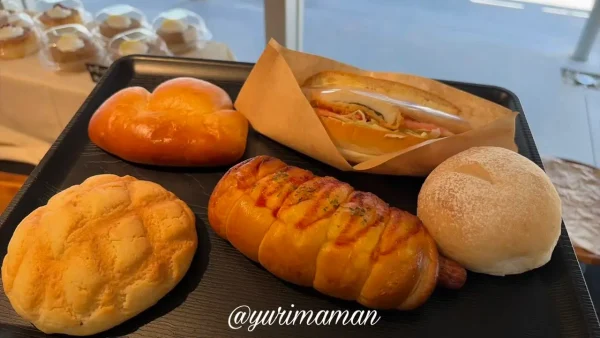 ふたぱんで購入した焼きたてパン5種類