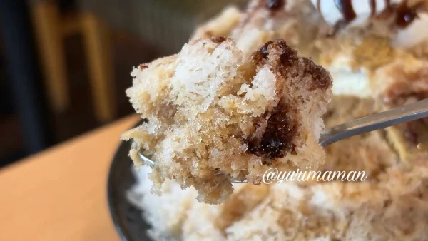 ガスト純氷かき氷 カフェモカをひと口 - ゆりママんブログ ガスト純氷かき氷 カフェモカをひと口