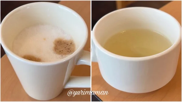 ガストドリンクバーのカフェラテと日替りスープ - ゆりママんブログ ガストドリンクバーのカフェラテと日替りスープ