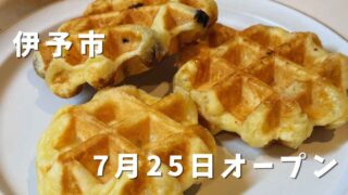 伊予市のワッフル専門店「ワッフルのサウル」のテイクアウトワッフル - ゆりママんブログ 伊予市のワッフル専門店「ワッフルのサウル」のテイクアウトワッフル