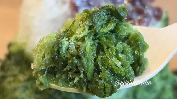 濃厚な抹茶シロップが絡むかき氷 - ゆりママんブログ 濃厚な抹茶シロップが絡むかき氷