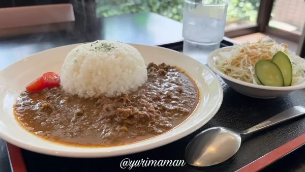 松野町 レストラン遊鶴羽 ジビエカレー01 - ゆりママんブログ 松野町 レストラン遊鶴羽 ジビエカレー01