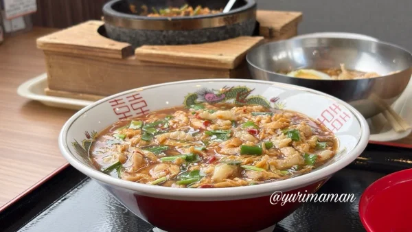 ミョンドンヤ古川店のホルモン拉麺3 - ゆりママんブログ ミョンドンヤ古川店のホルモン拉麺3
