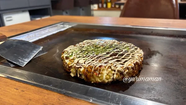 おこのみやDENDENのミックスお好み焼き - ゆりママんブログ おこのみやDENDENのミックスお好み焼き