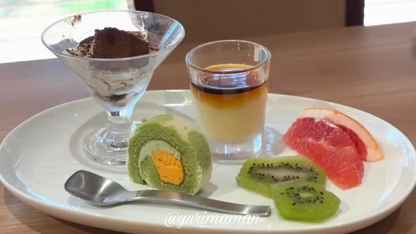 たかのこのホテルのランチビュッフェ デザート盛り合わせ - ゆりママんブログ たかのこのホテルのランチビュッフェ デザート盛り合わせ